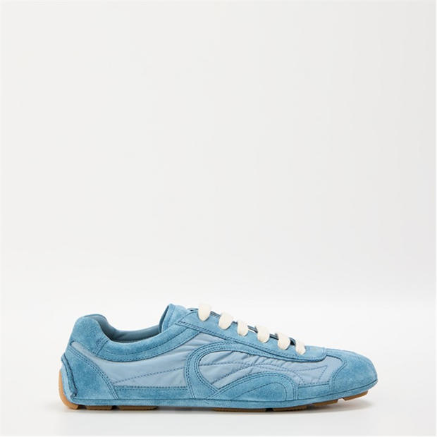 Bianco - PRADA - Women's Monte Carlo Low-Top Trainers
