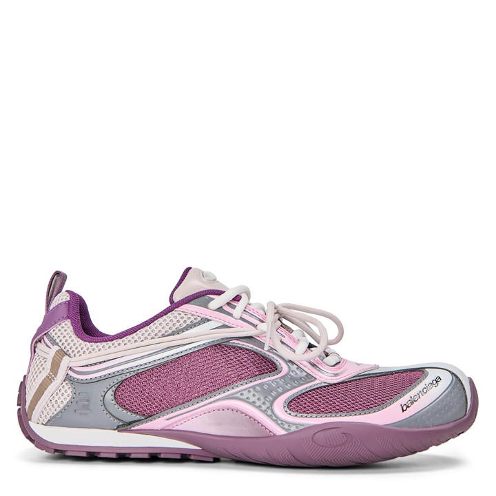 Balenciaga Women's Purple Low-Top Trainers - Size 5