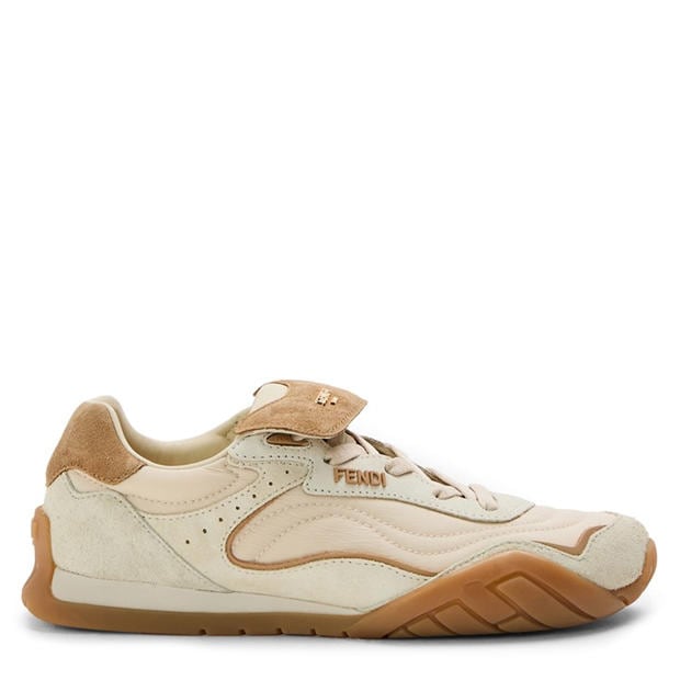 Light Gold - FENDI - Womens Wave Pulse Trainers