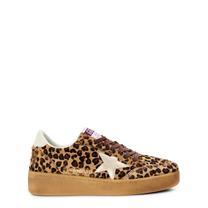 Golden Goose Women's Brown Ballstar Low-Top Trainers