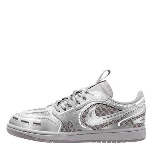 AIR JORDAN - Women's Air Jordan 1 Low Method of Make Leather Trainers