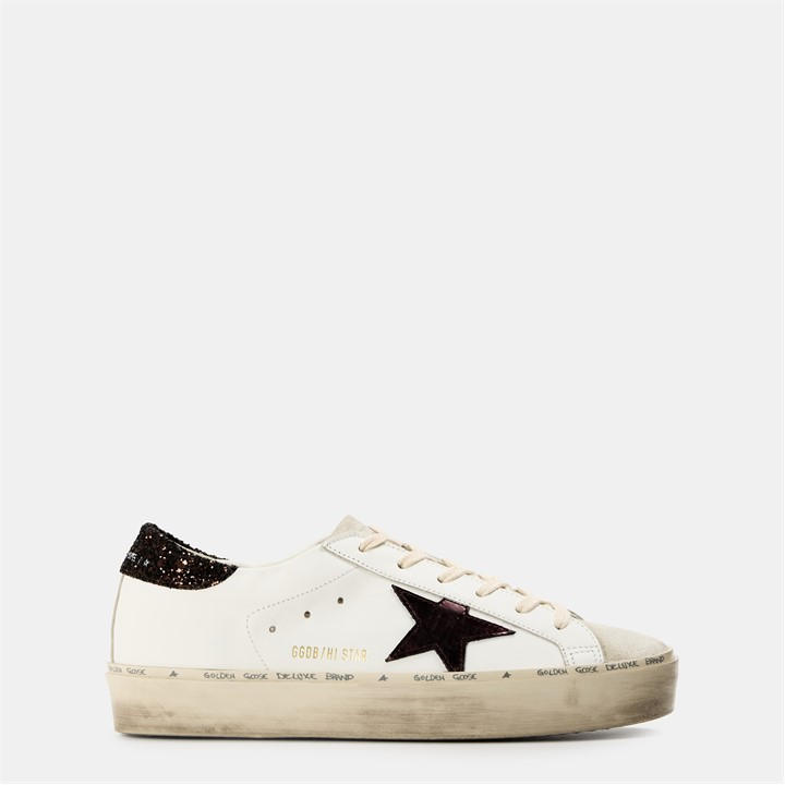 Golden Goose Women's White Hi Star Size 7