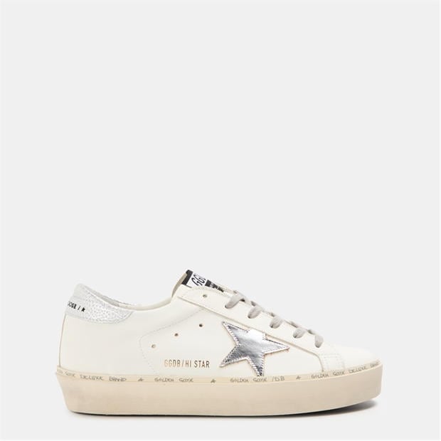 White/Brown - GOLDEN GOOSE - Hi Star
