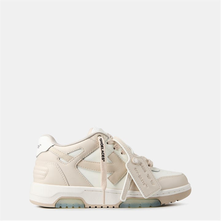 Off White Women's White Off Out Of Office Trainers, Signature Arrows Sneakers