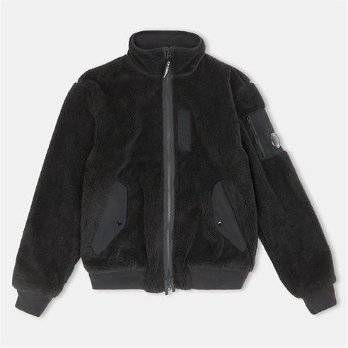 CP COMPANY - Kids' Fleece Teddy Coat