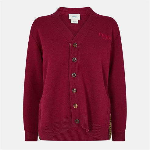 FENDI - Unisex Kids' Knitted Cardigan