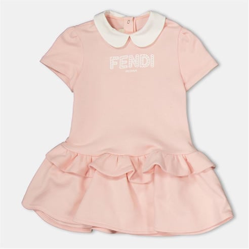 FENDI - Kids' Logo T-Shirt Dress