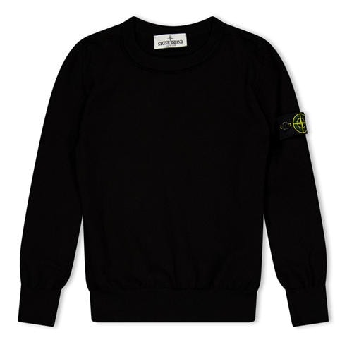 STONE ISLAND - Kids' Crew Neck Jumper
