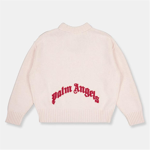 PALM ANGELS Unisex Kids' Logo Knitted Top