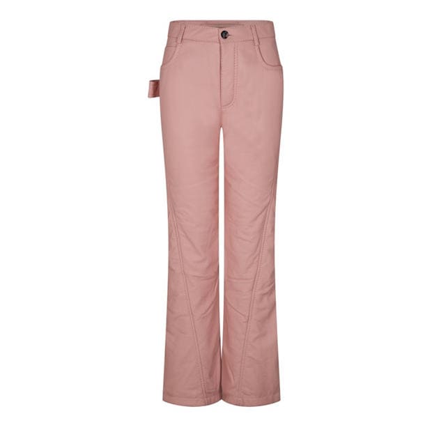 Bottega Veneta Women's Leather/PU Trousers
