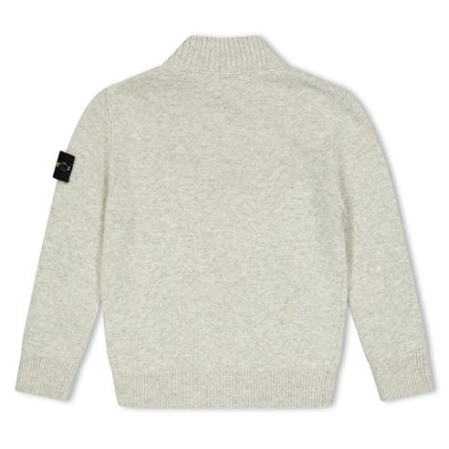 STONE ISLAND - Stone 1/4 Zip Knit Jn63