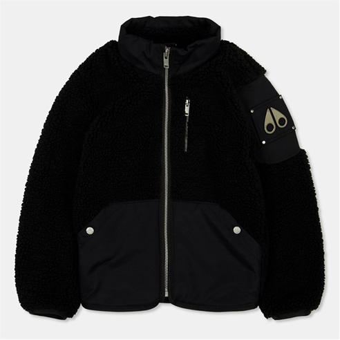 MOOSE KNUCKLES - Unisex Kids' Saglek Shearling Jacket