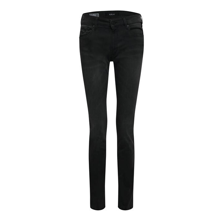 Replay Women's Grey New Luz Skinny-Fit Jeans