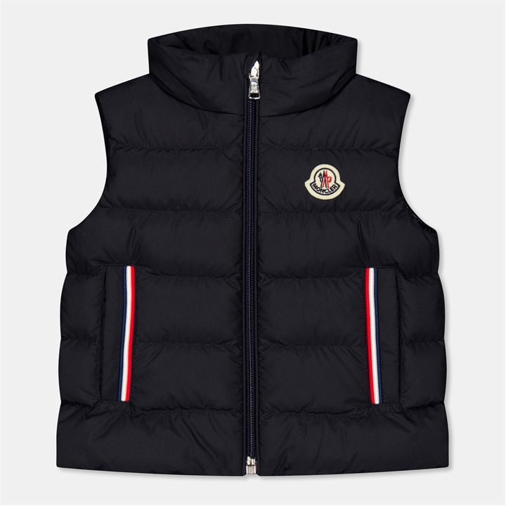 Moncler Boys Blue Buang Vest In54 Size 18 - 24 Months