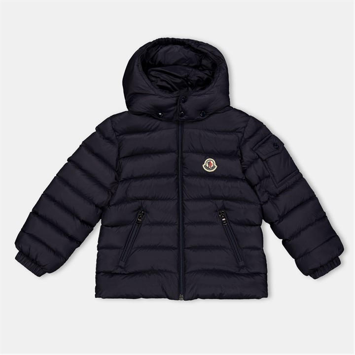 Moncler Boys Blue Jules Jacket In53 Size 12 - 18 Months