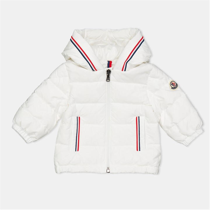 Moncler Boys White Merary Jkt In53 Size 18 - 24 Months