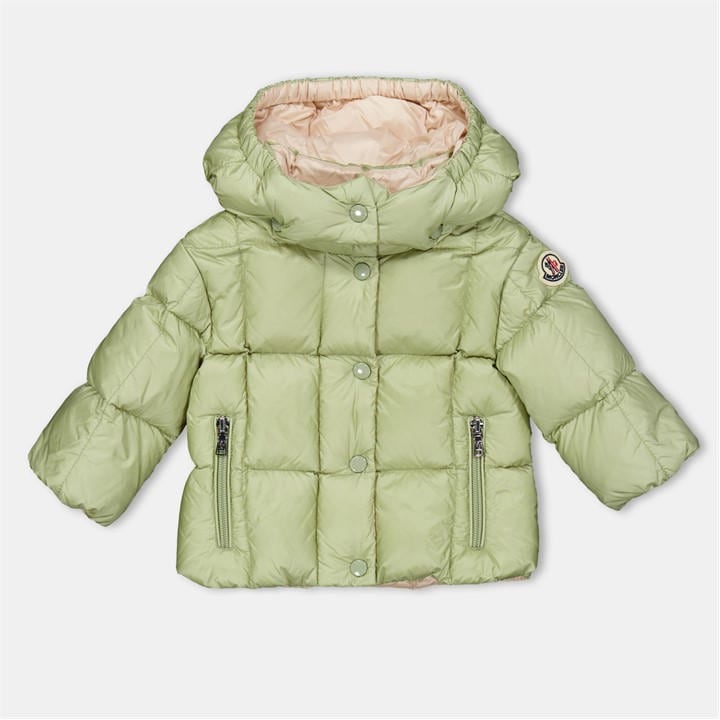Moncler Girls Green Parana Jkt In53 Size 18 - 24 Months