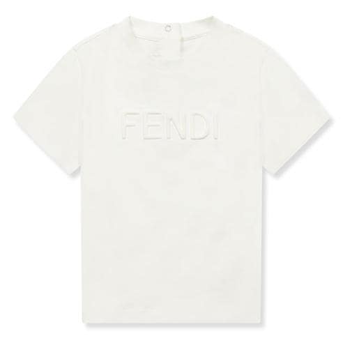 FENDI - Unisex Kids' Logo T-Shirt