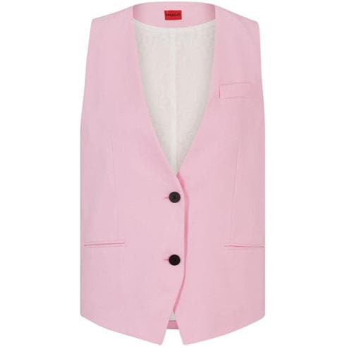 Hugo - Amonalie Oversized-Fit Waistcoat