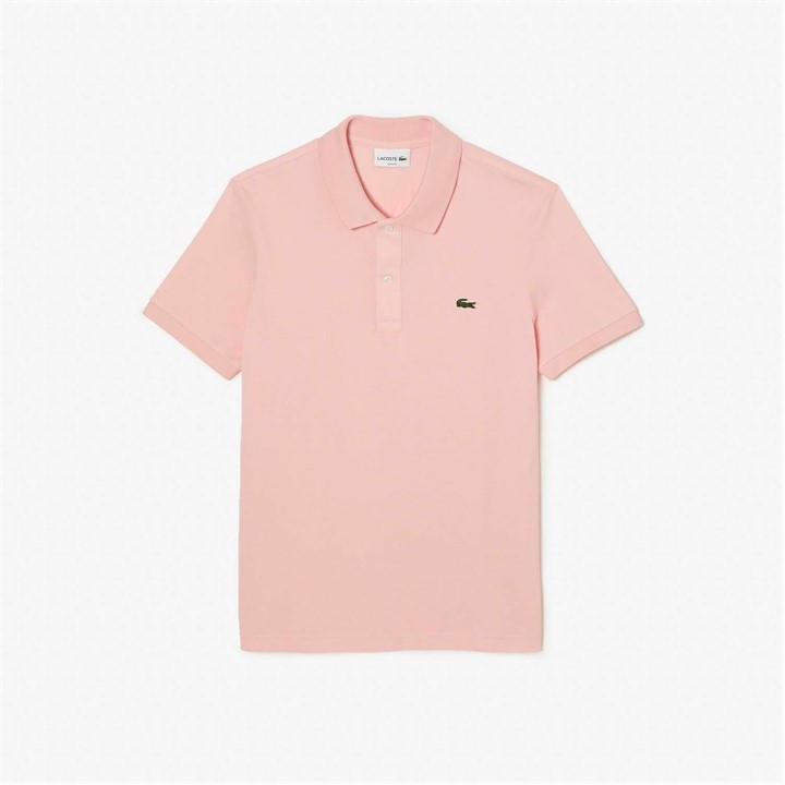 Lacoste Men's Pink Slim Fit L.12.12 Piqu¿ Polo Shirt 3XL