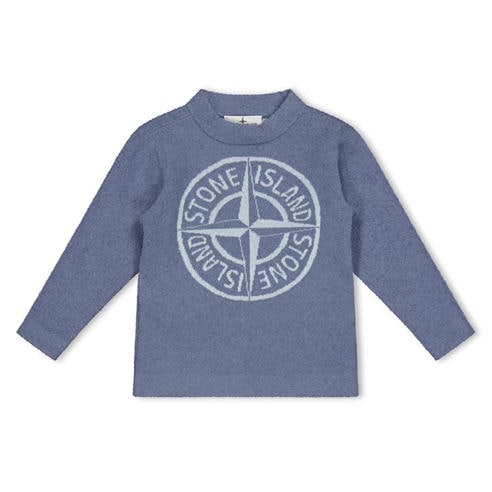 STONE ISLAND - Kids' Crew Neck Jumper