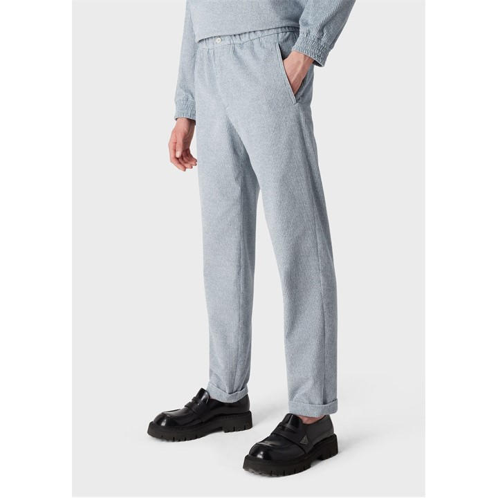 Emporio Armani Men's Blue Trousers