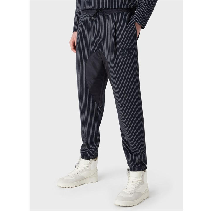 Emporio Armani Men's Blue Trousers