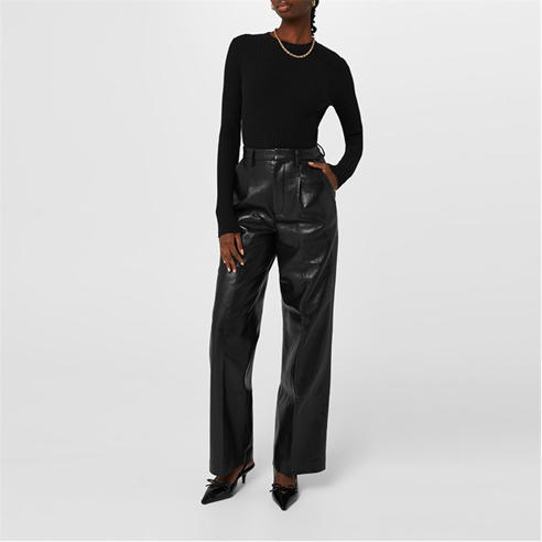 ANINE BING - Carmen Leather Trousers