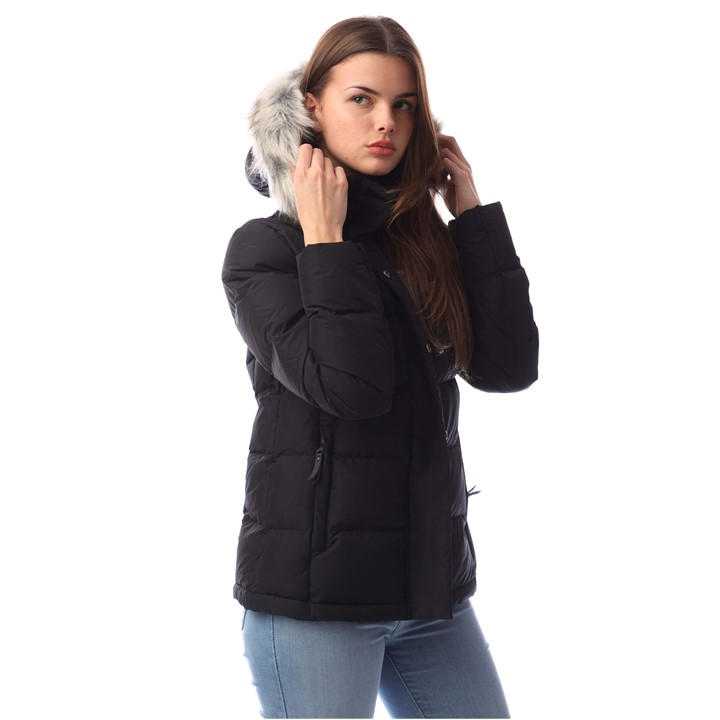 Trespass Women's Black Composed Dlx Down Jacket Size 10