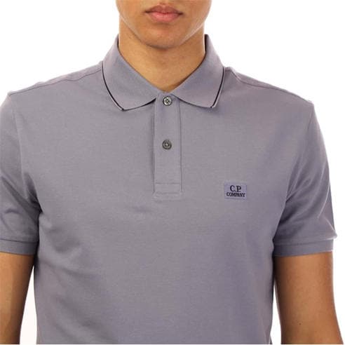 CP Company - Stretch Piquet Logo Polo Shirt