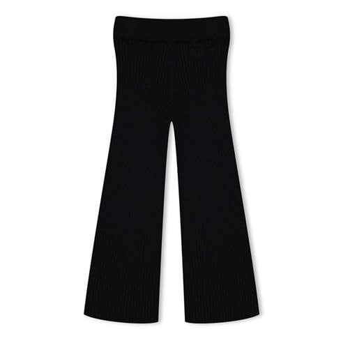 MONCLER - Knit Wool Trousers Junior Girls