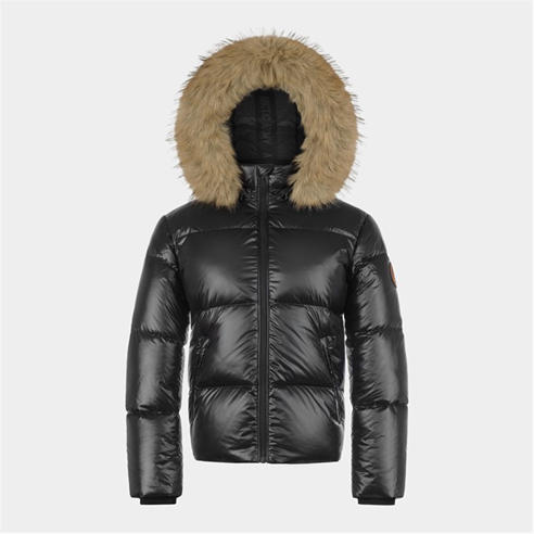 ARCTIC ARMY - Kids' Winter Water-Resistant Short Puffer Jacket
