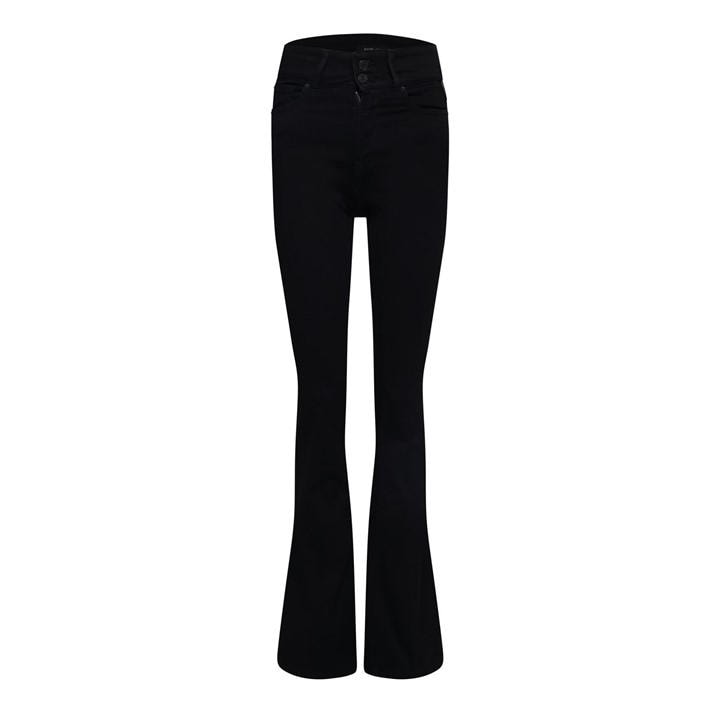 Replay New Luz Bootcut Jeans In Black
