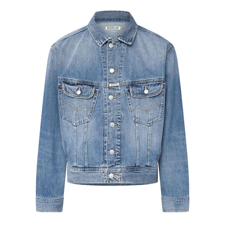 Replay Men's Blue 9Zero1 Denim Jacket