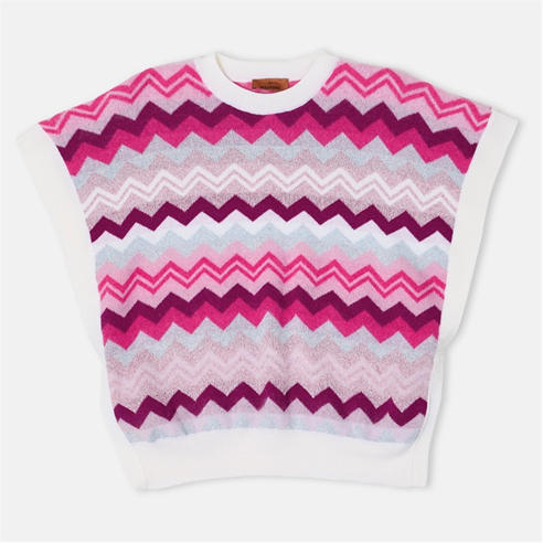 MISSONI - Kids' Knitted Sleeveless Gilet