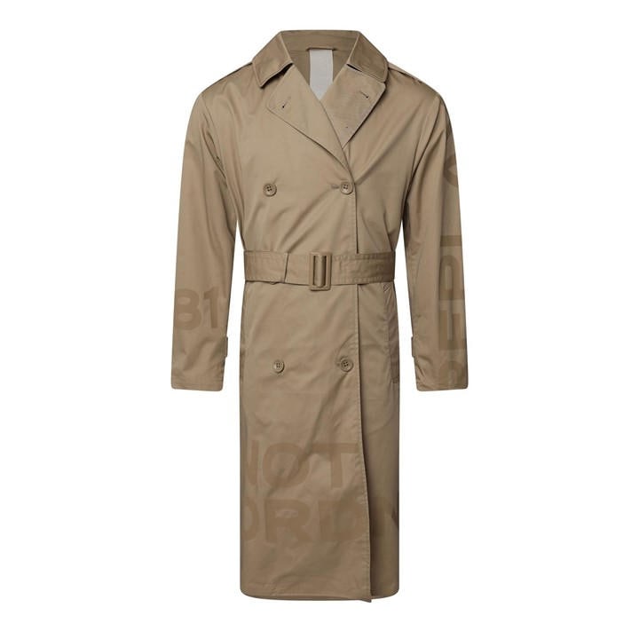 Replay Women's Beige Trench Coat - L