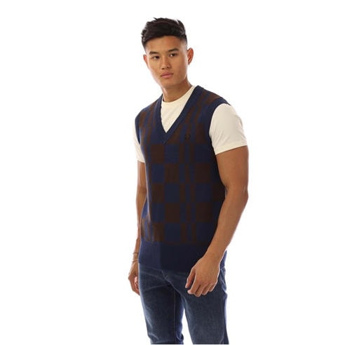 Fred Perry - Chequerboard Tank Top