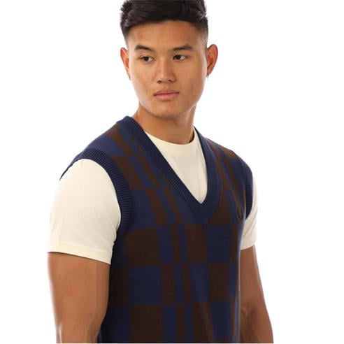 Fred Perry - Chequerboard Tank Top