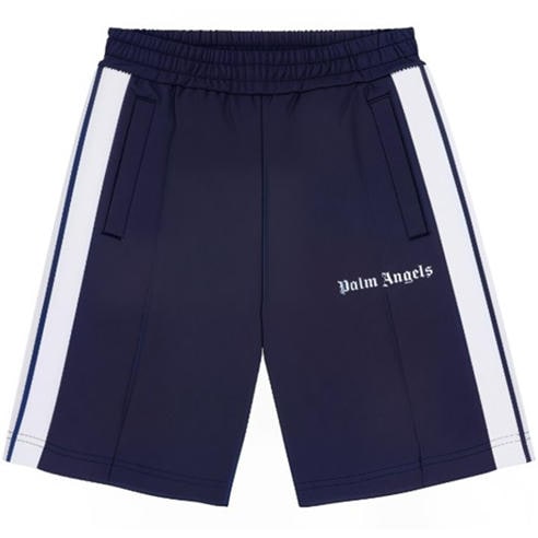 PALM ANGELS - Unisex Kids' Classic Logo Track Woven Tracksuit Shorts