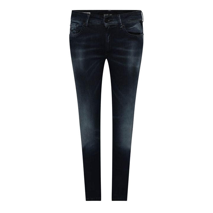 Replay Women's Blue New Luz Skinny-Fit Jeans