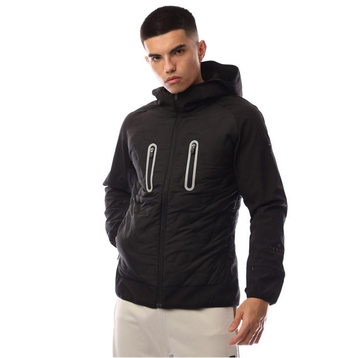 Cruyff Men's Black Region Zt Hoodie