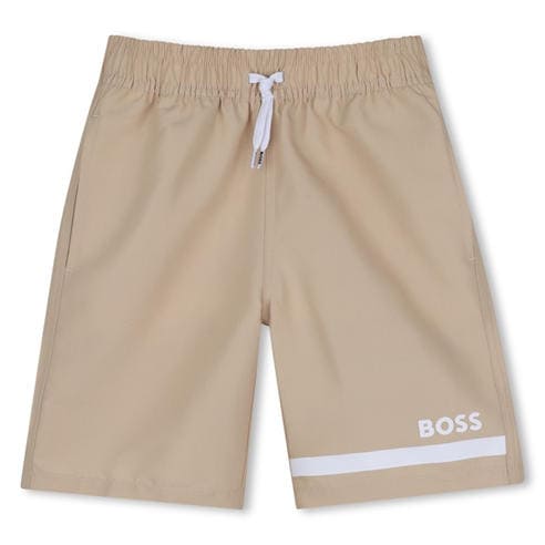 Boss - Kids Logo Swim Shorts Iconic Print