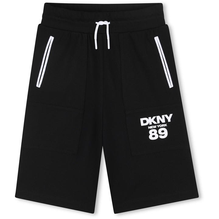 Dkny  Kids Black ' Chino Shorts - 8 - 9 Years