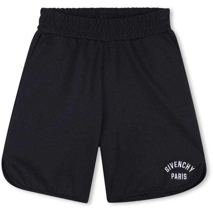 Givenchy Boys Black Kids' Chino Shorts - 11 - 12 Years