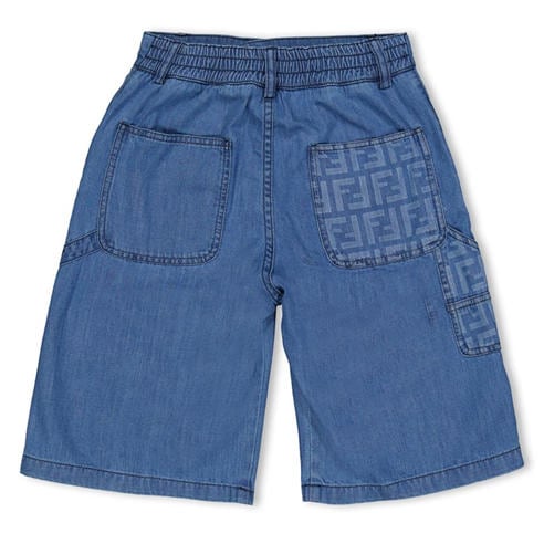 FENDI - Kids' Denim Shorts