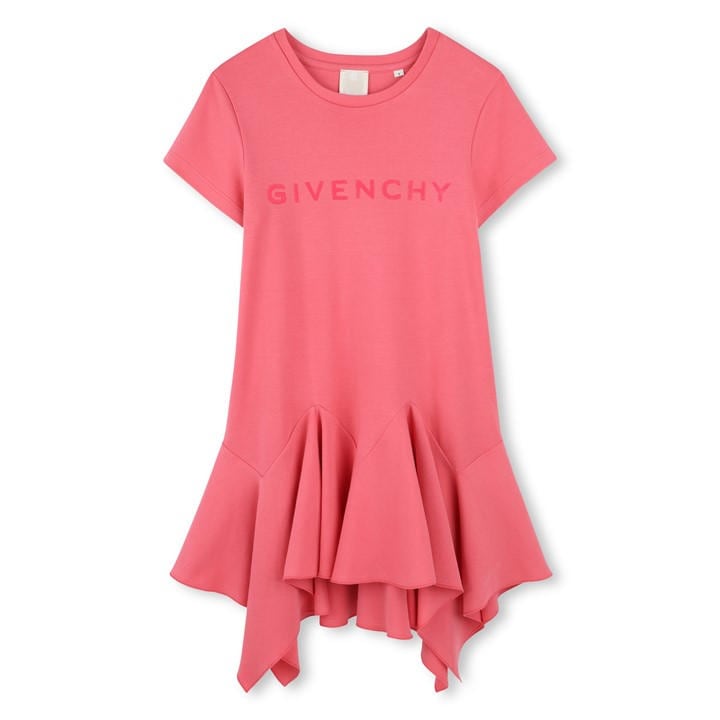 Givenchy Girls Pink Logo Dress Juniors - 8 - 9 Years