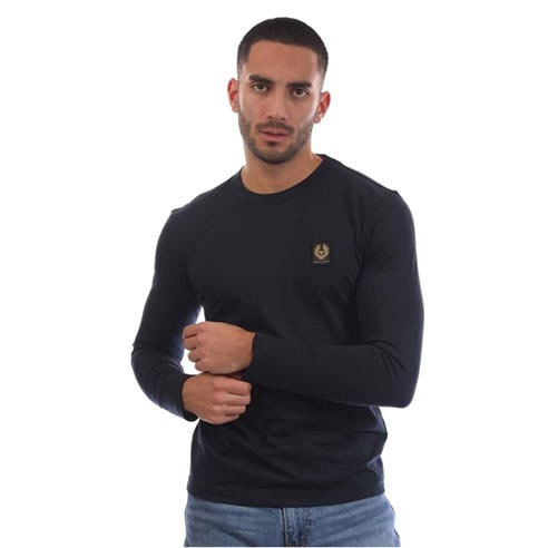 Belstaff - Cotton Jersey Long Sleeve T-Shirt