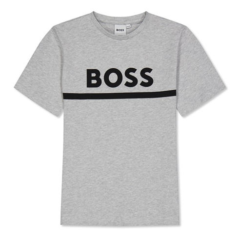 Boss - Kids Large Logo T-Shirt Logo Design