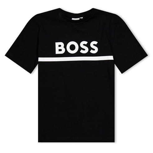 Boss - Kids Large Logo T-Shirt Logo Design
