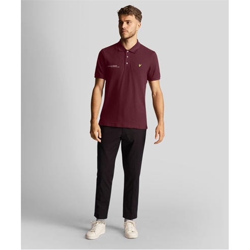 Lyle and Scott - Co-Ordinate Print Plain Polo Shirt